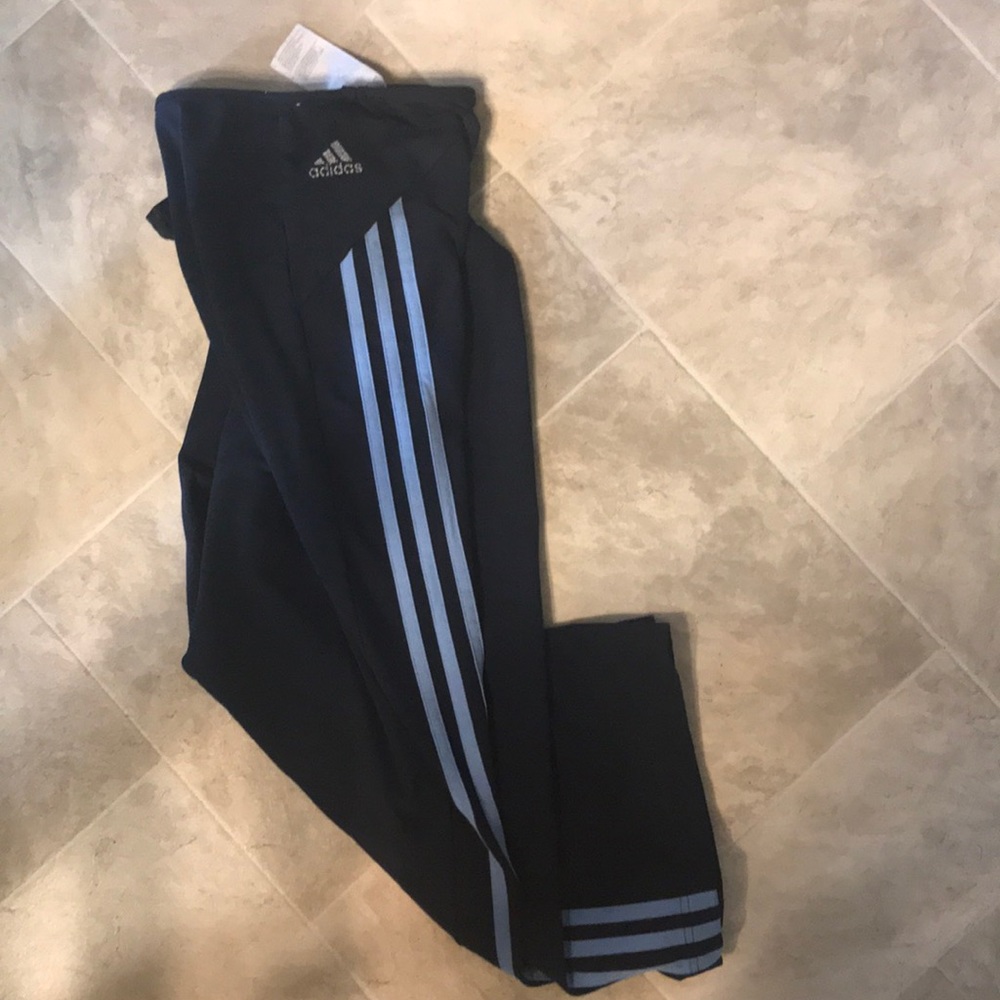 Adidas cropped workout pants